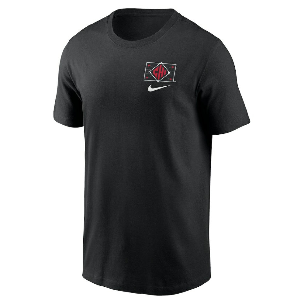 Chicago White Sox Nike 2025 City Connect 2-Hit T-Shirt - Black T-shirts