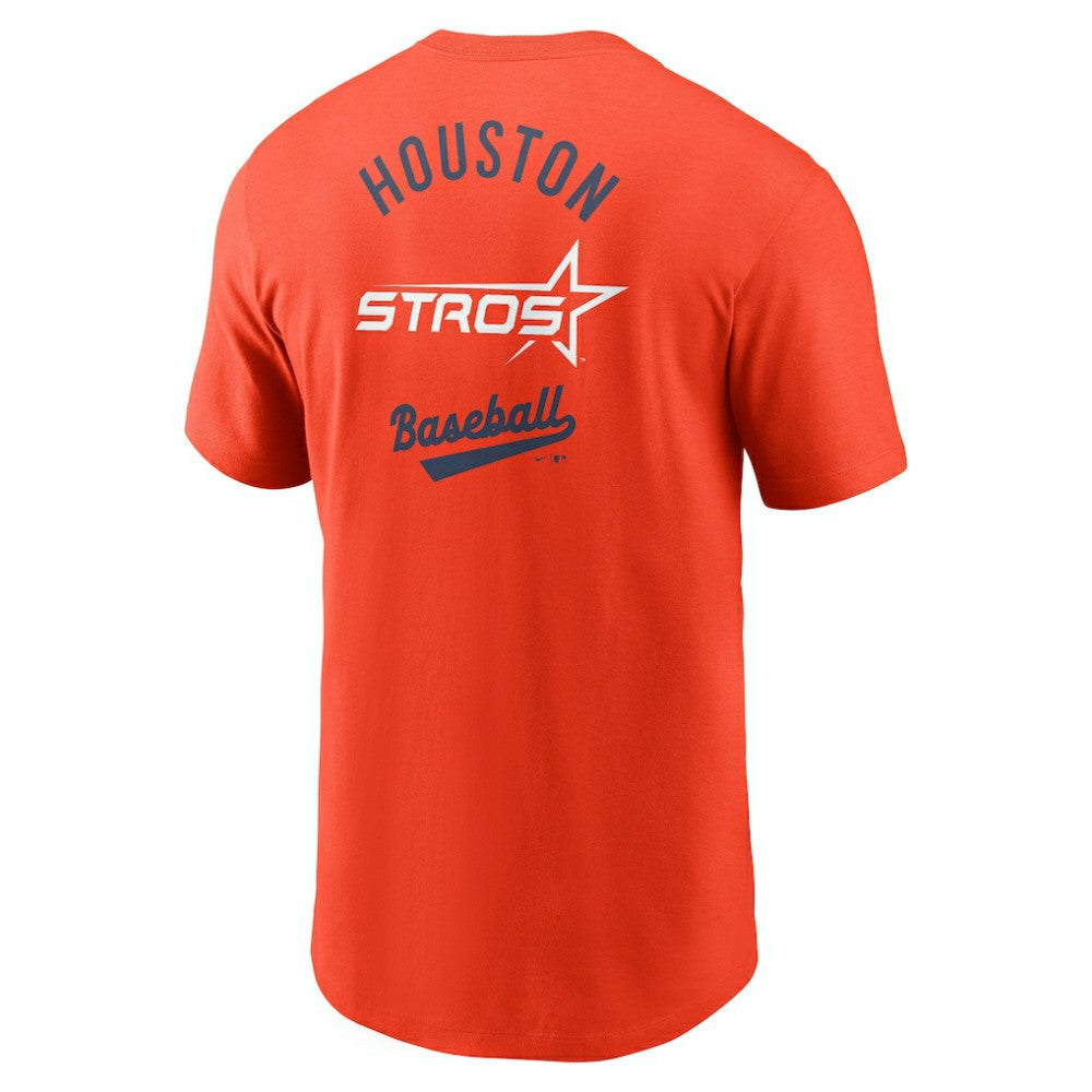 Houston Astros Nike 2025 City Connect 2-Hit T-Shirt - Orange T-shirts