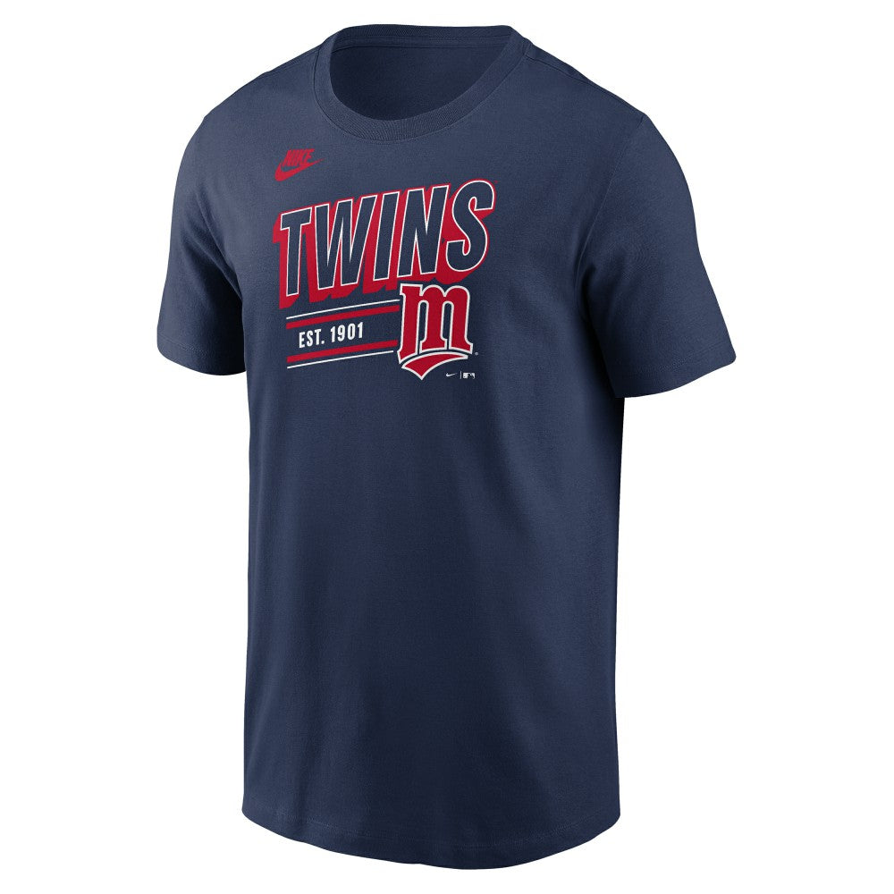 Minnesota Twins Nike Cooperstown Collection Retro T-Shirt - Navy T-shirts