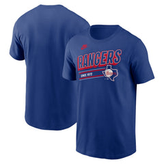 Texas Rangers Nike Cooperstown Collection Retro T-Shirt - Royal T-shirts