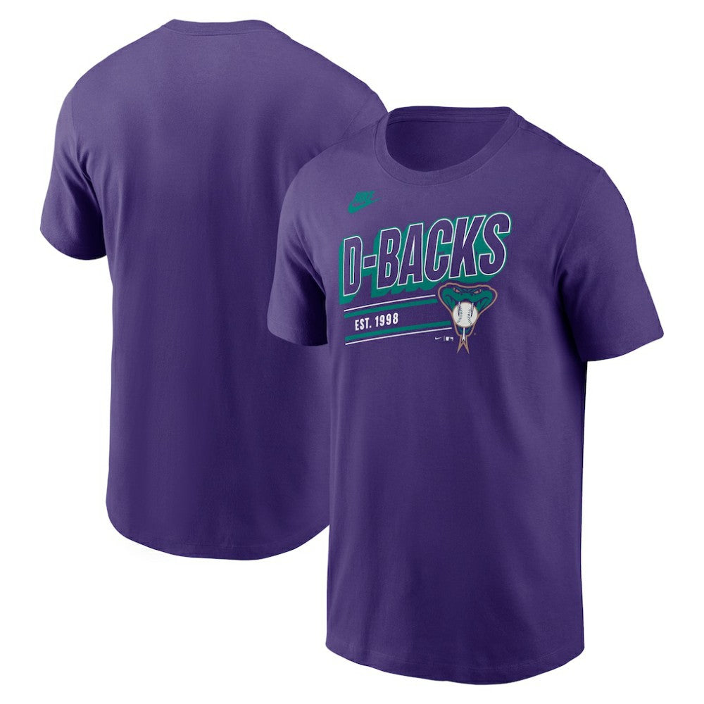 Arizona Diamondbacks Nike Cooperstown Collection Retro T-Shirt - Purple T-shirts