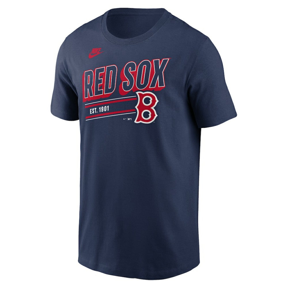 Boston Red Sox Nike Cooperstown Collection Retro T-Shirt - Navy T-shirts