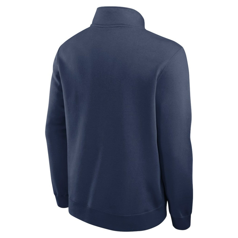 Minnesota Twins Nike Cooperstown Collection Fleece Half-Zip Pullover - Navy Pullover