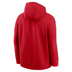 Cincinnati Reds Nike Cooperstown Collection Logo Club Hoodie - Red Hoodies
