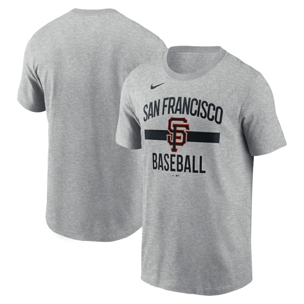San Francisco Giants Nike Arched T-Shirt - Heather Gray T-shirts