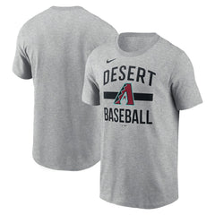 Arizona Diamondbacks Nike  Arched T-Shirt - Heather Gray T-shirts