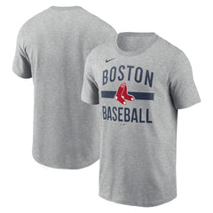 Boston Red Sox Nike  Arched T-Shirt - Heather Gray T-shirts