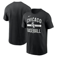 Chicago White Sox Nike  Arched T-Shirt - Black T-shirts
