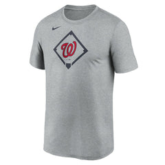 Washington Nationals Nike Icon Legend Dri-FIT T-Shirt - Heather Gray T-shirts