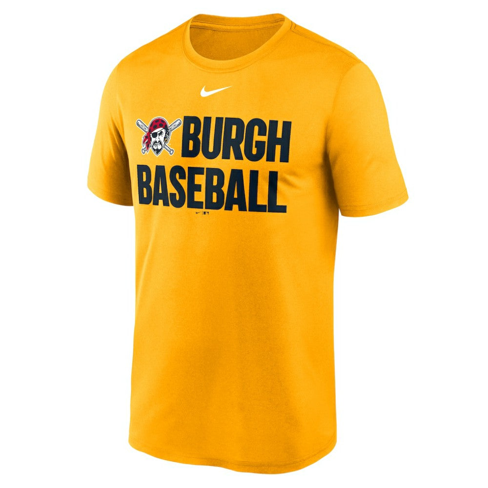 Pittsburgh Pirates Nike Local Legend Performance T-Shirt - Gold T-shirts