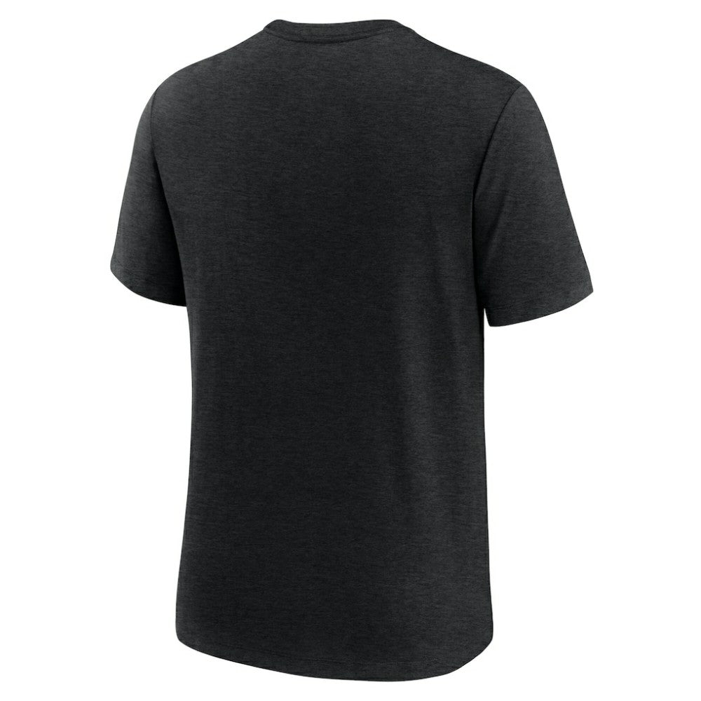 Arizona Diamondbacks Nike Logo Tri-Blend T-Shirt - Heather Black T-shirts