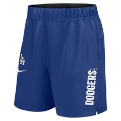 Los Angeles Dodgers Nike Woven Victory Dri-FIT Shorts - Royal Shorts
