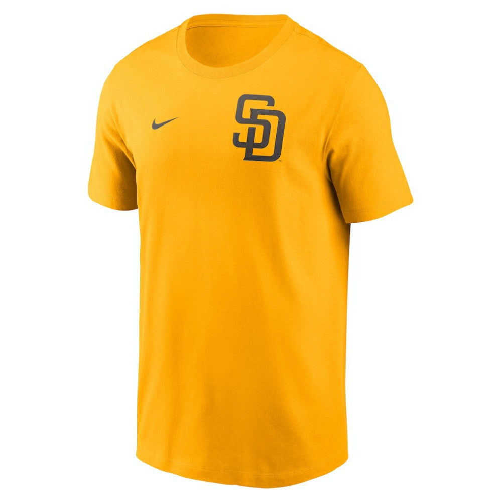 San Diego Padres Nike 2-Hit T-Shirt - Gold T-shirts