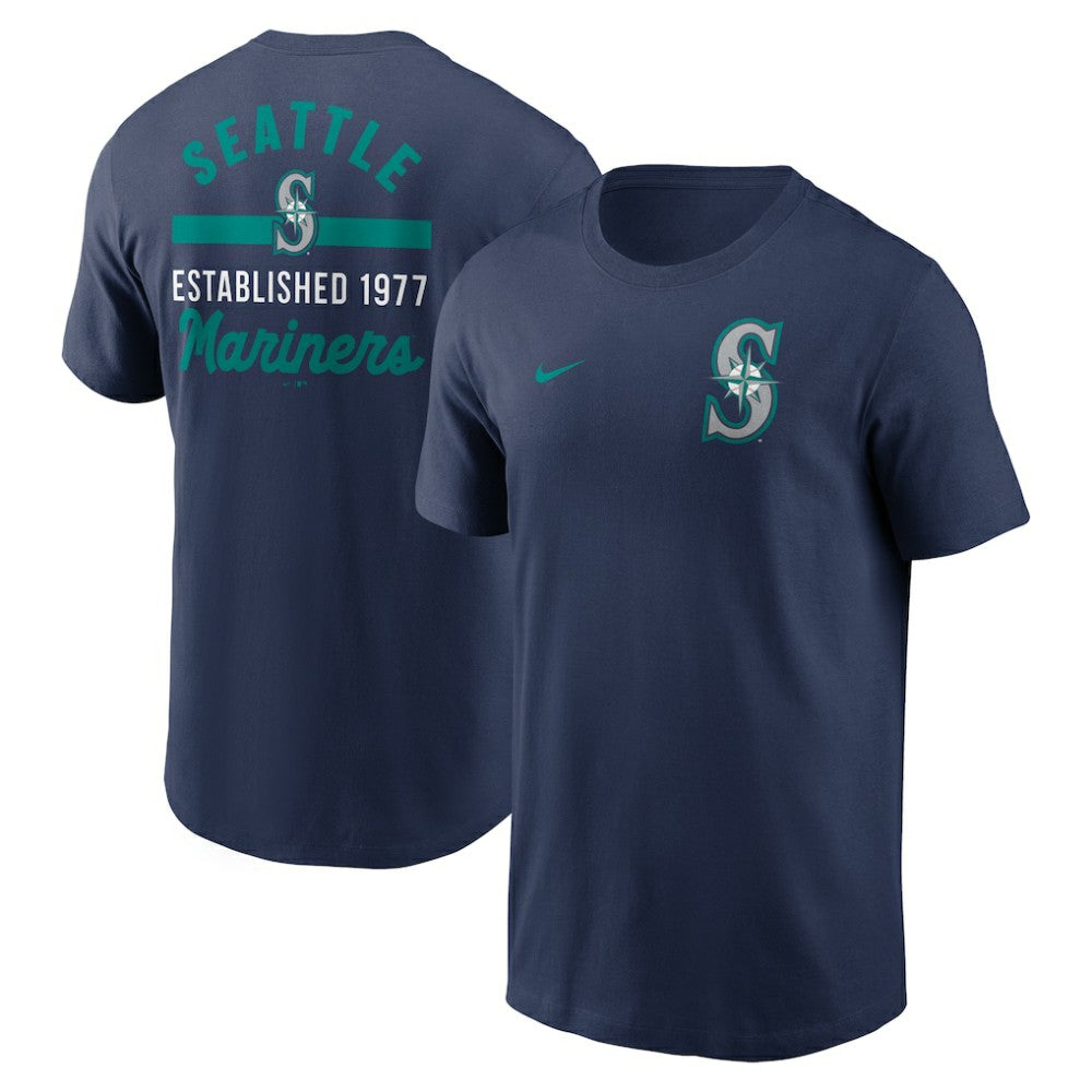 Seattle Mariners Nike 2-Hit T-Shirt - Navy T-shirts