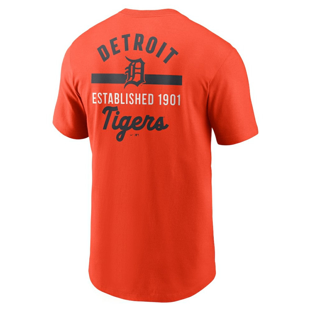 Detroit Tigers Nike 2-Hit T-Shirt - Orange T-shirts