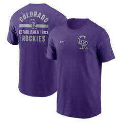 Colorado Rockies Nike 2-Hit T-Shirt - Purple T-shirts