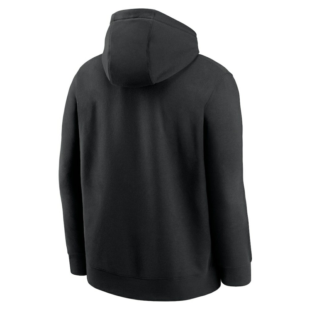 Chicago White Sox Nike Logo Club Fleece Hoodie - Black Hoodies
