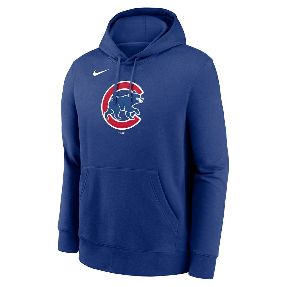 Chicago Cubs Nike Logo Club Fleece Hoodie - Royal Hoodies