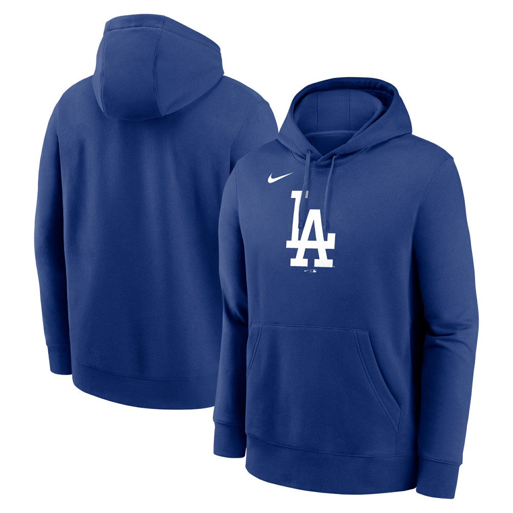 Los Angeles Dodgers Nike Logo Club Fleece Hoodie - Royal Hoodies