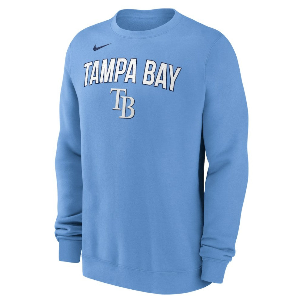 Tampa Bay Rays Nike Sweatshirt - Light Blue Sweatshirts