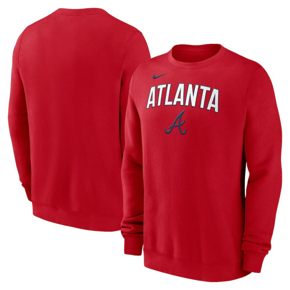 Atlanta Braves Nike Sweatshirt - Red Sweatshirts