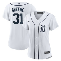 Riley Greene Detroit Tigers Nike Women's Home Replica Player Jersey - White Jerseys
