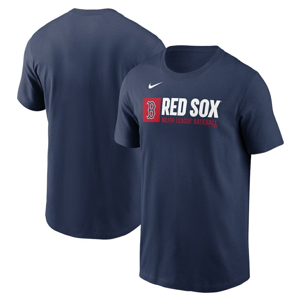Boston Red Sox Nike Team Block T-Shirt - Navy T-shirts