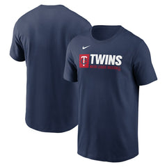 Minnesota Twins Nike Team Block T-Shirt - Navy T-shirts