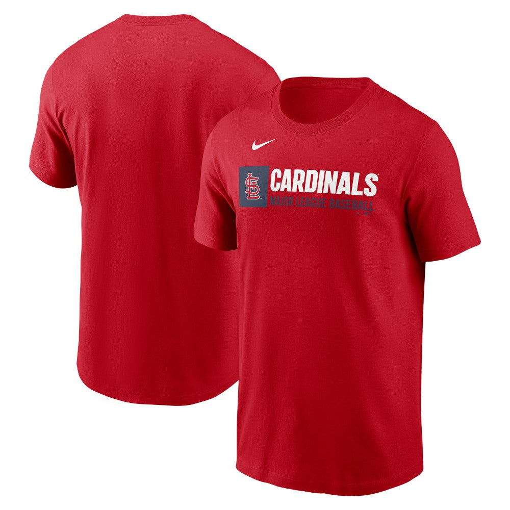 St. Louis Cardinals Nike Team Block T-Shirt - Red T-shirts
