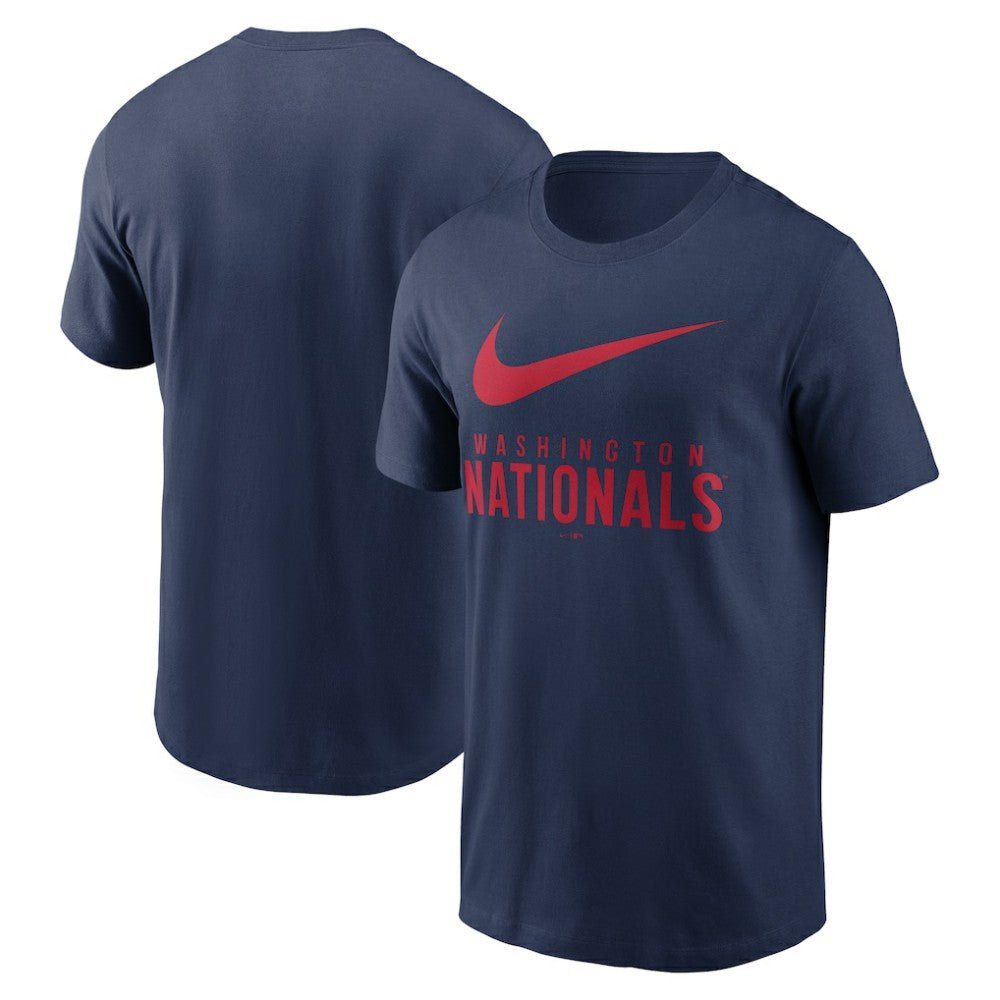 Washington Nationals Nike Swoosh T-Shirt - Navy T-shirts
