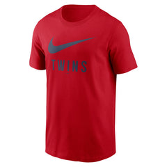 Minnesota Twins Nike Swoosh T-Shirt - Red T-shirts