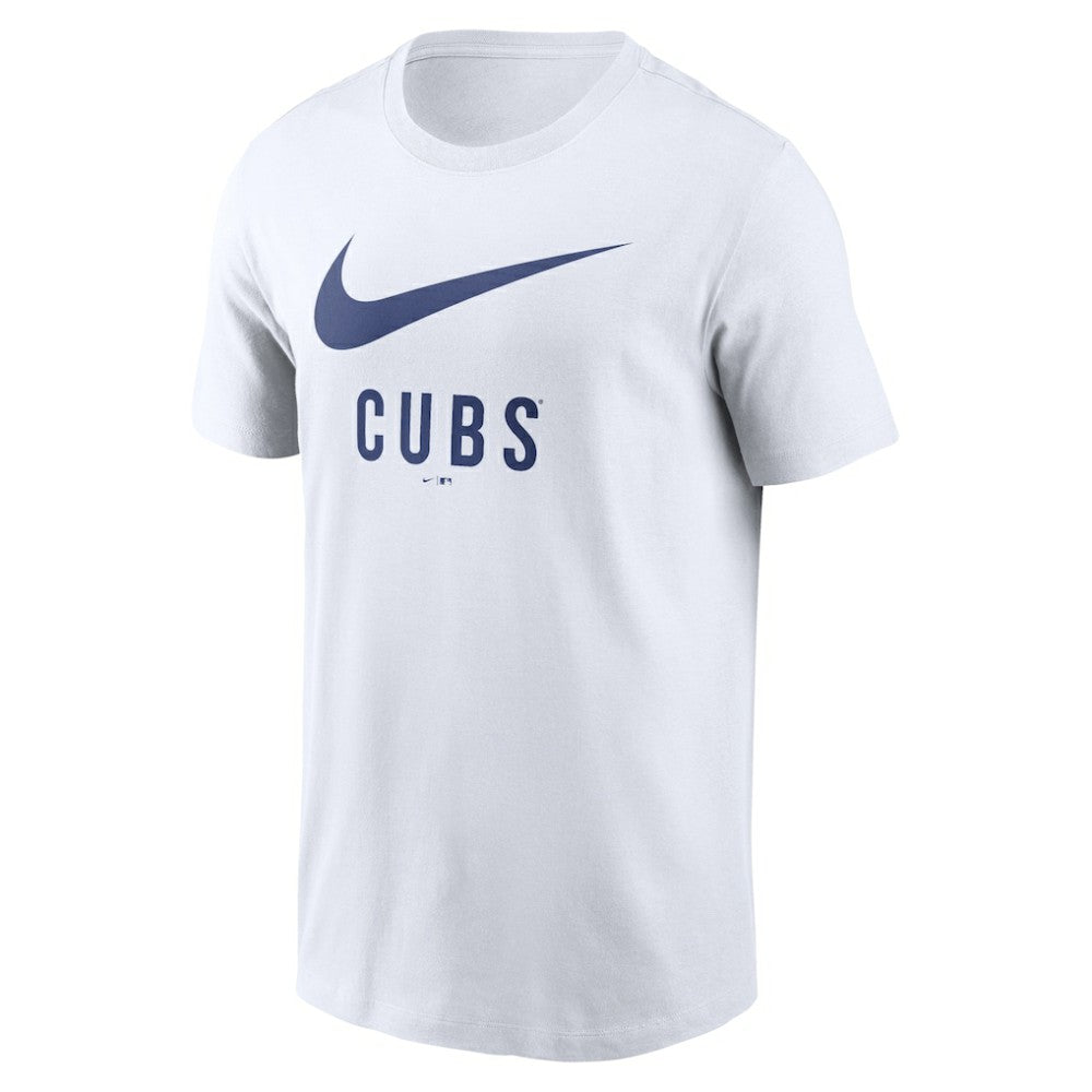 Chicago Cubs Nike Swoosh T-Shirt - White T-shirts