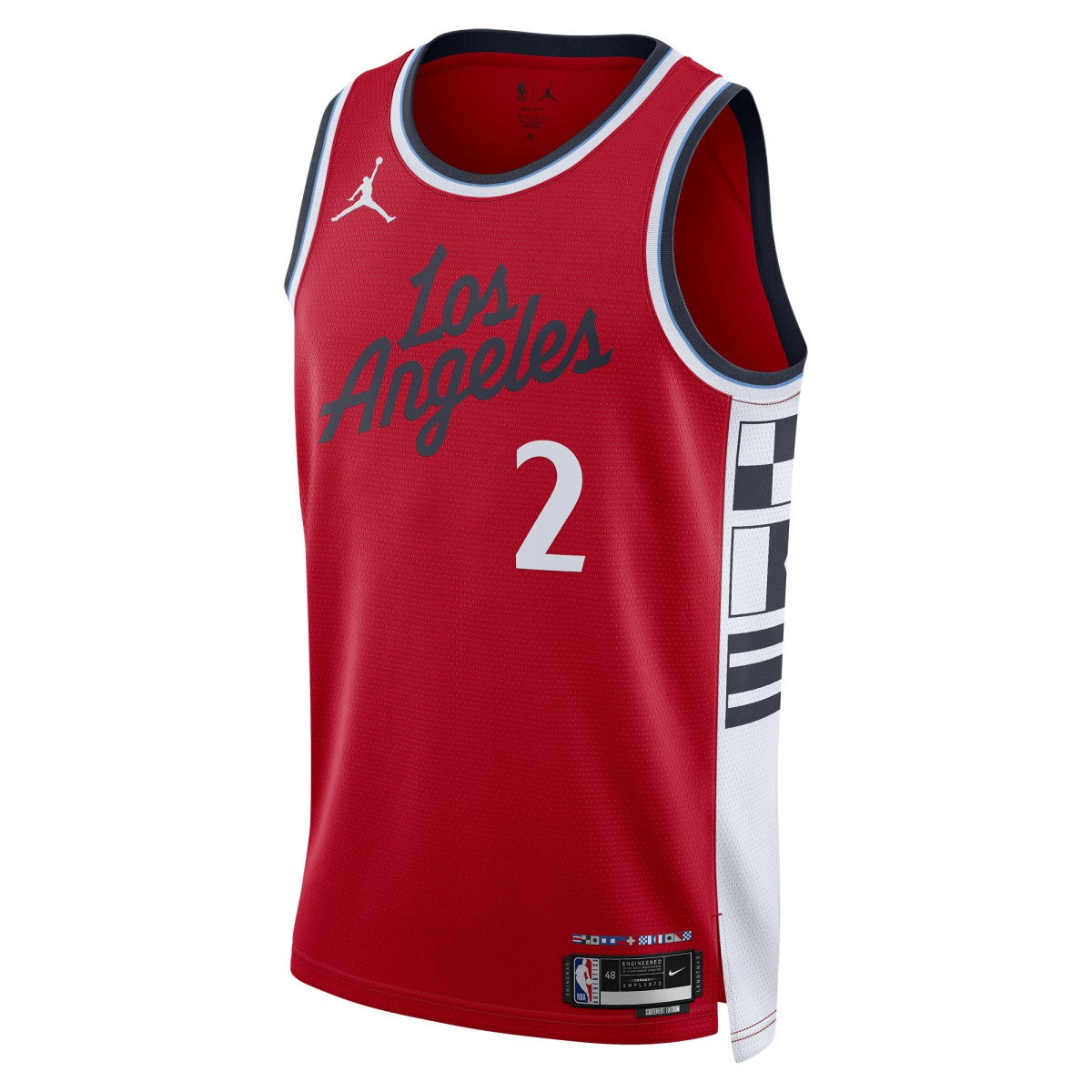 Kawhi Leonard LA Clippers Jordan Brand Unisex 2024/25 Swingman Jersey Statement Edition Red outlet