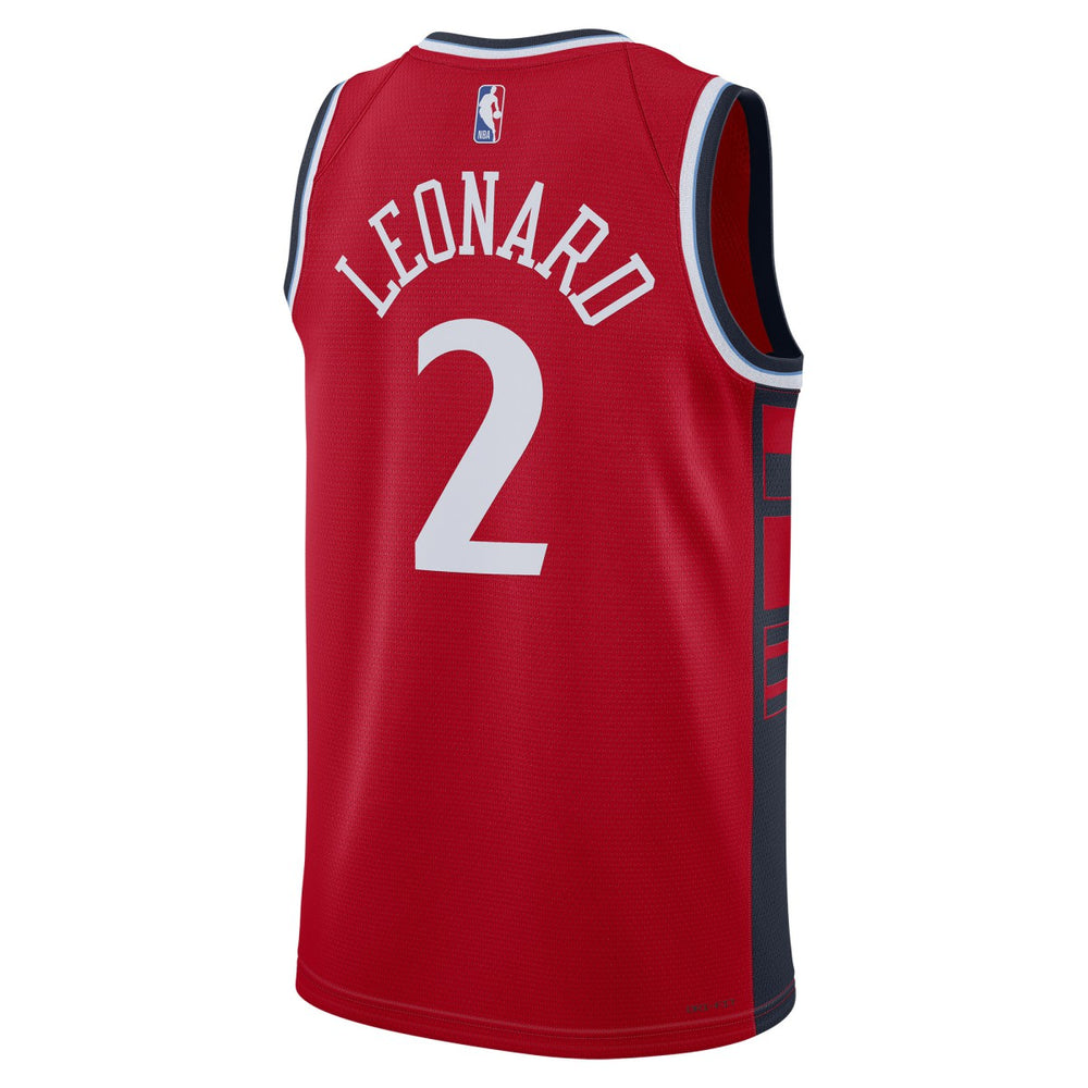 Kawhi Leonard LA Clippers Jordan Brand Unisex 2024/25 Swingman Jersey Statement Edition Red outlet