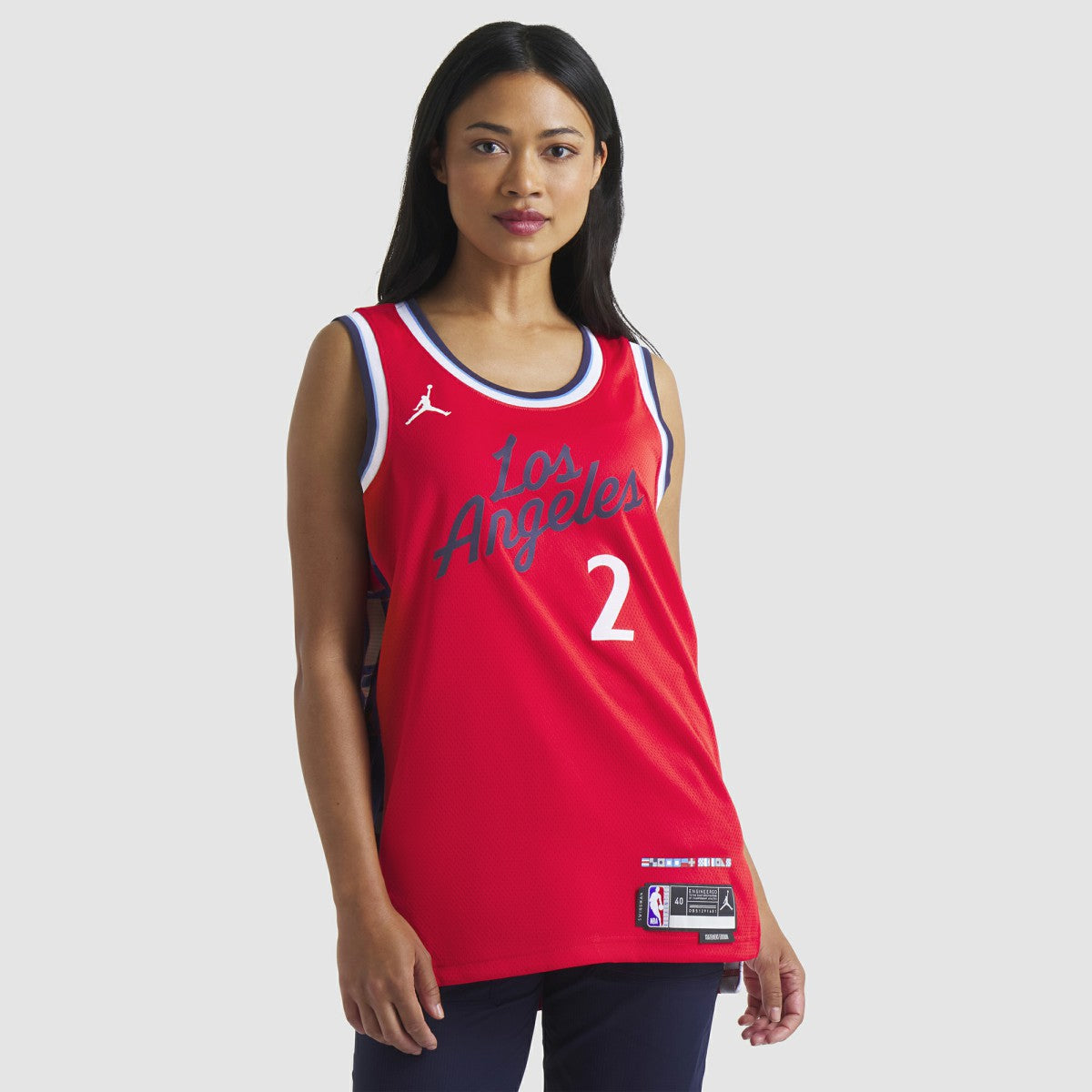 Kawhi Leonard LA Clippers Jordan Brand Unisex 2024/25 Swingman Jersey Statement Edition Red outlet