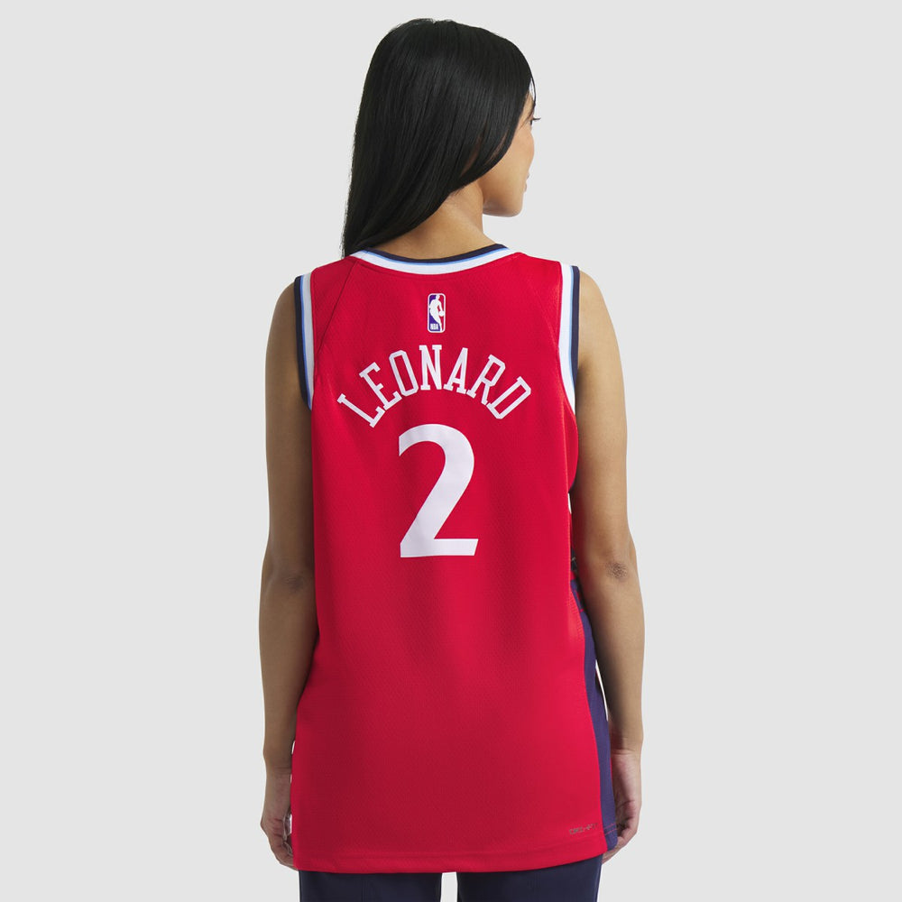Kawhi Leonard LA Clippers Jordan Brand Unisex 2024/25 Swingman Jersey Statement Edition Red outlet