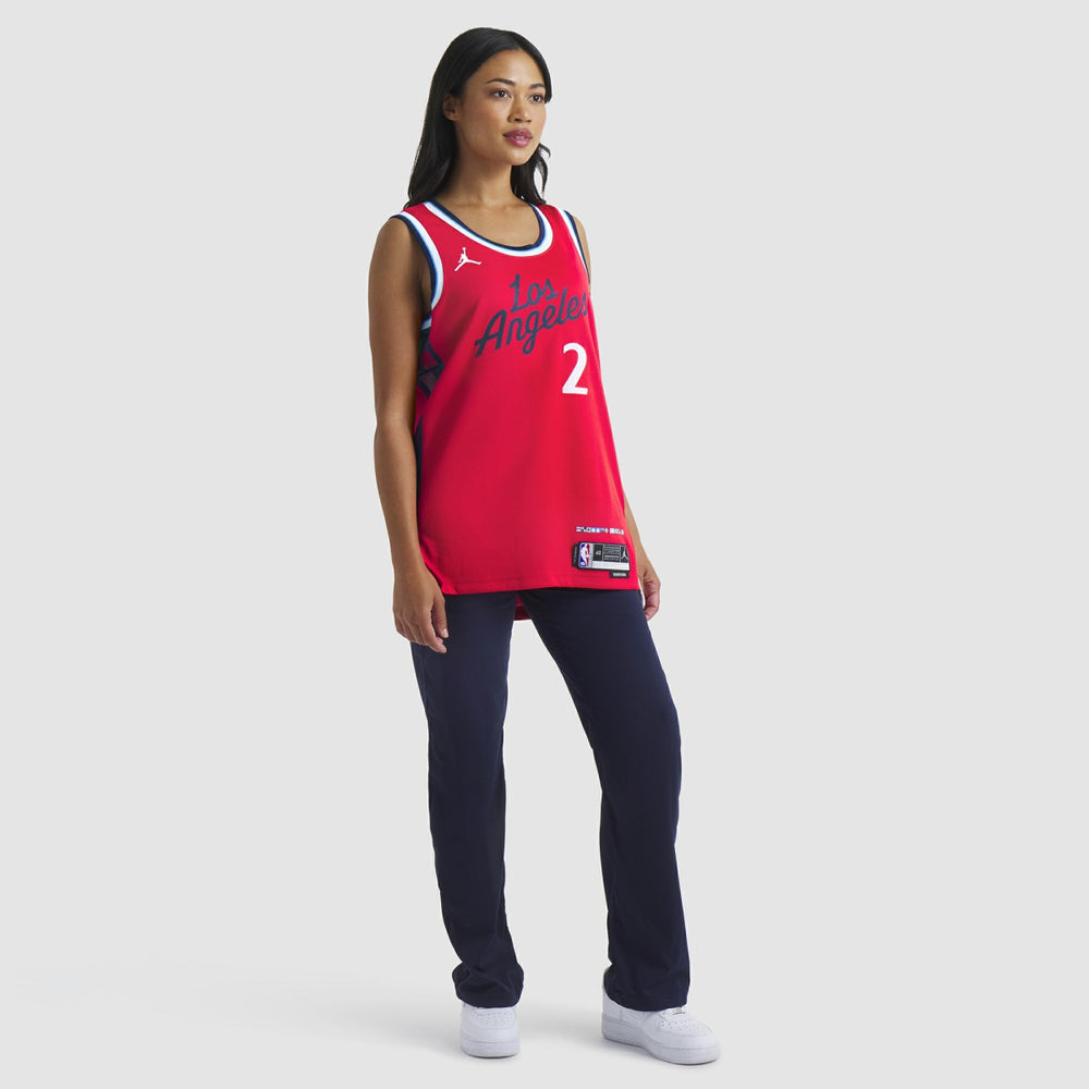 Kawhi Leonard LA Clippers Jordan Brand Unisex 2024/25 Swingman Jersey Statement Edition Red outlet