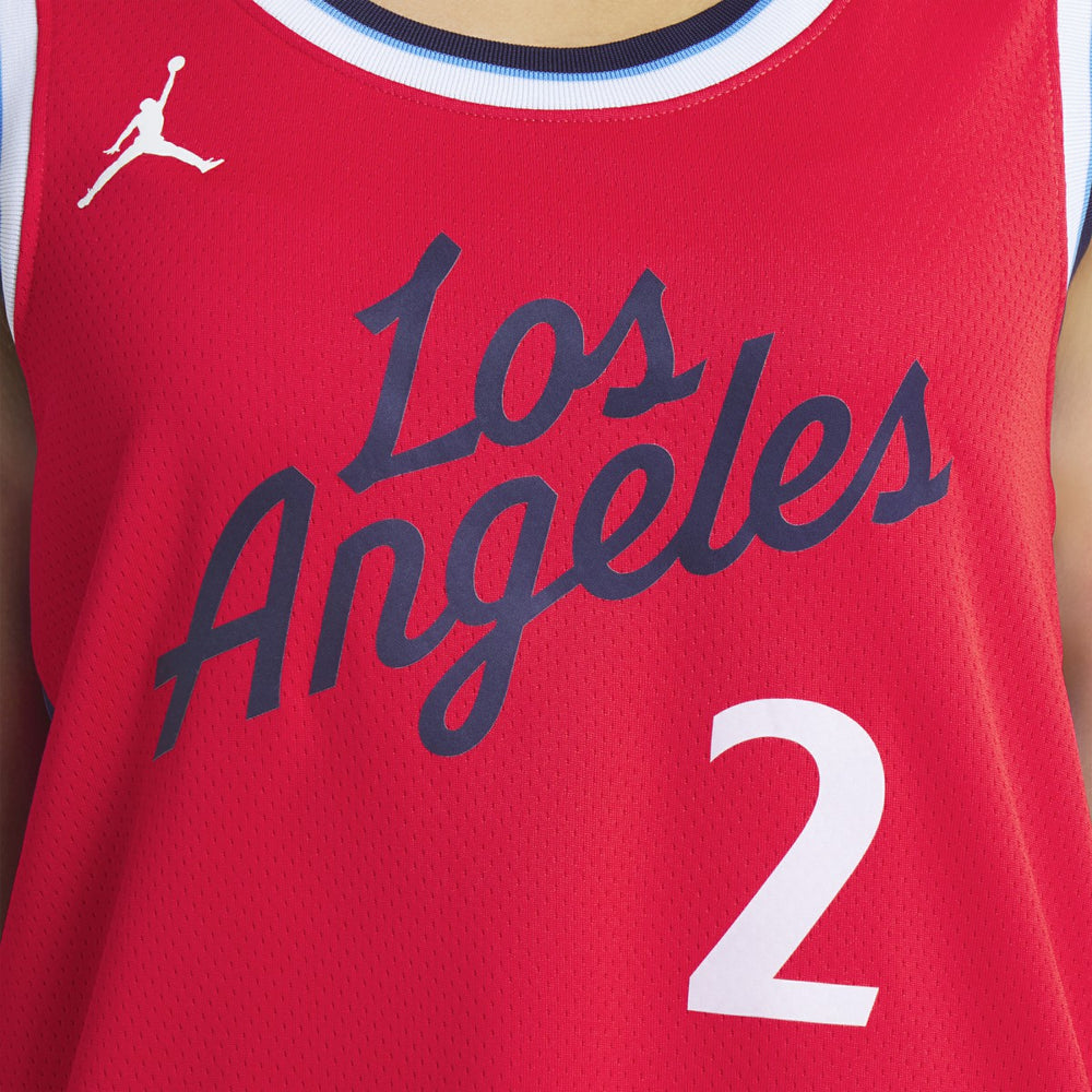 Kawhi Leonard LA Clippers Jordan Brand Unisex 2024/25 Swingman Jersey Statement Edition Red outlet