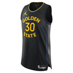 Stephen Curry Golden State Warriors Jordan Brand 2024/25 Authentic Jersey Statement Editi- Black