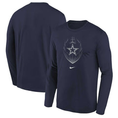 Dallas Cowboys Preschool Legend Icon Long Sleeve T-Shirt - Navy T-shirts