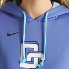 Washington Nationals Nike Women's 2025 City Connect Authentic Collection Therma-FIT Hoodie - Blue Hoodies