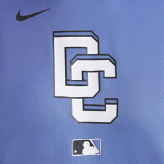 Washington Nationals Nike Women's 2025 City Connect Authentic Collection Therma-FIT Hoodie - Blue Hoodies