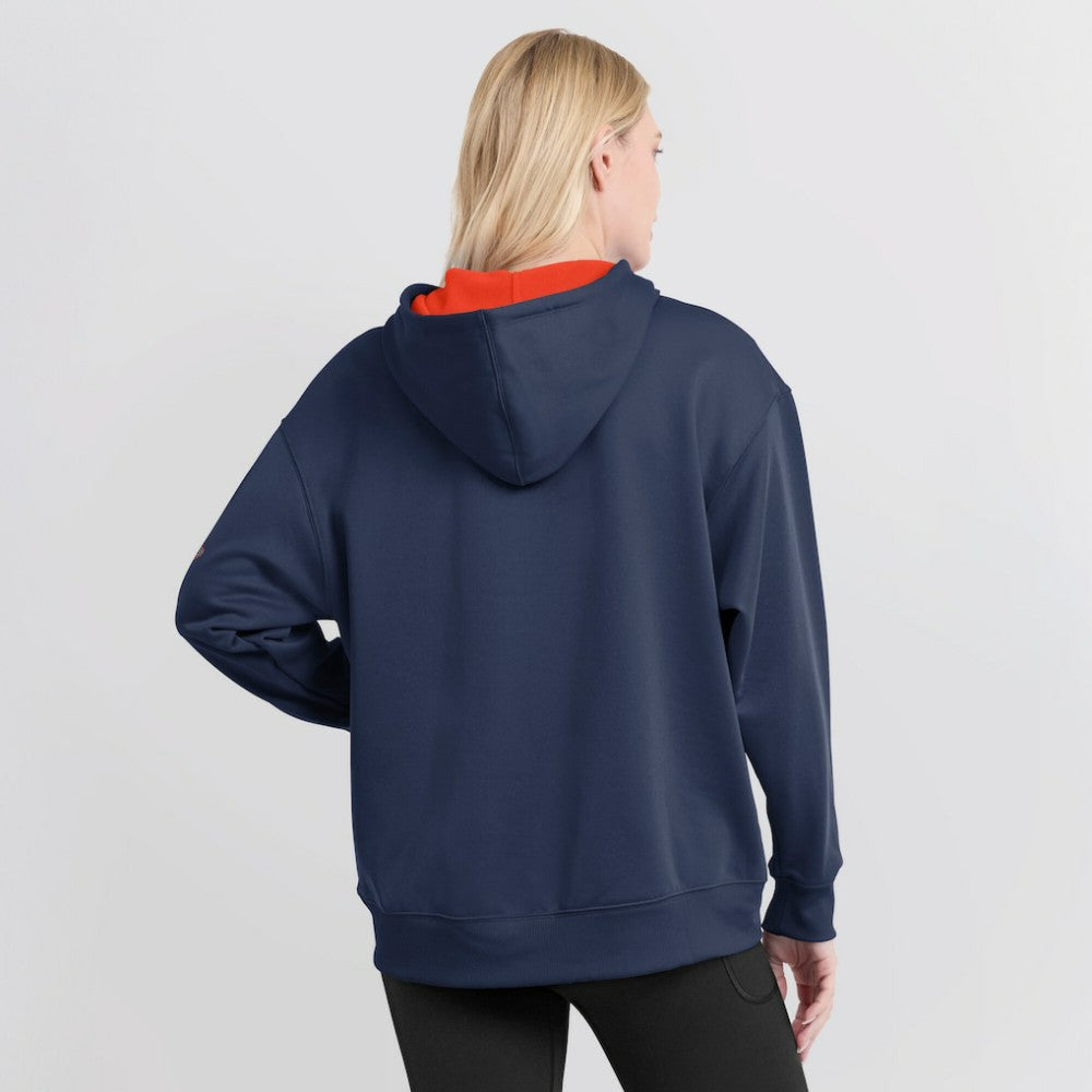 Houston Astros Nike Women's 2025 City Connect Authentic Collection Therma-FIT Hoodie - Navy Hoodies
