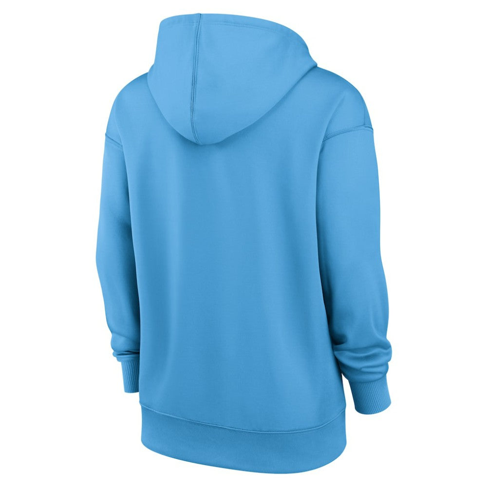 Milwaukee Brewers Nike Women's City Connect Authentic Collection Therma-FIT Hoodie - Powder Blue Hoodies