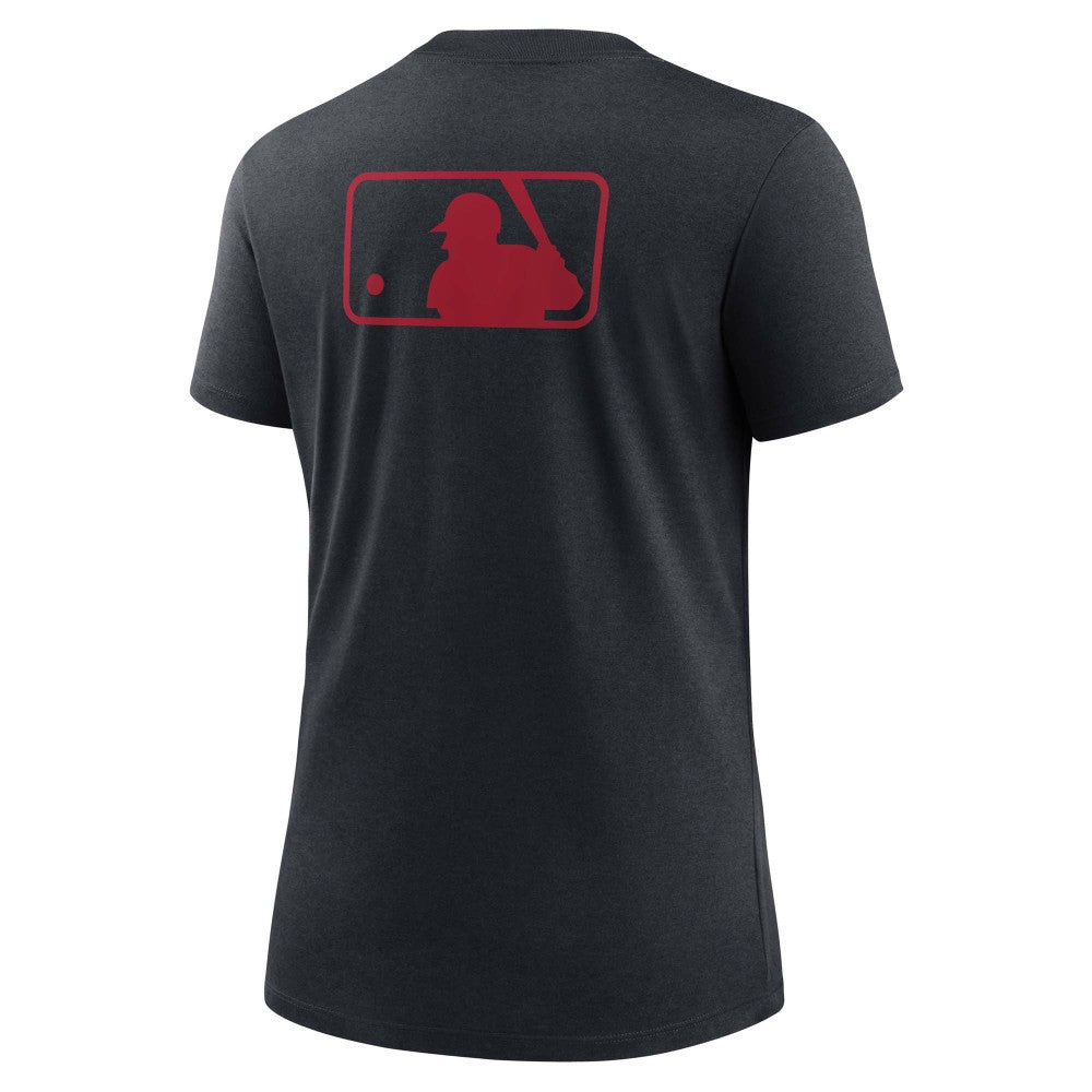 Minnesota Twins Nike Women's Authentic Collection Early Work Tri-Blend T-Shirt - Navy T-shirts