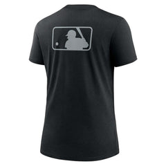 Chicago White Sox Nike Women's Authentic Collection Early Work Tri-Blend T-Shirt - Black T-shirts