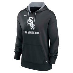 Chicago White Sox Nike Women's Authentic Collection Therma-FIT Hoodie - Black Hoodies