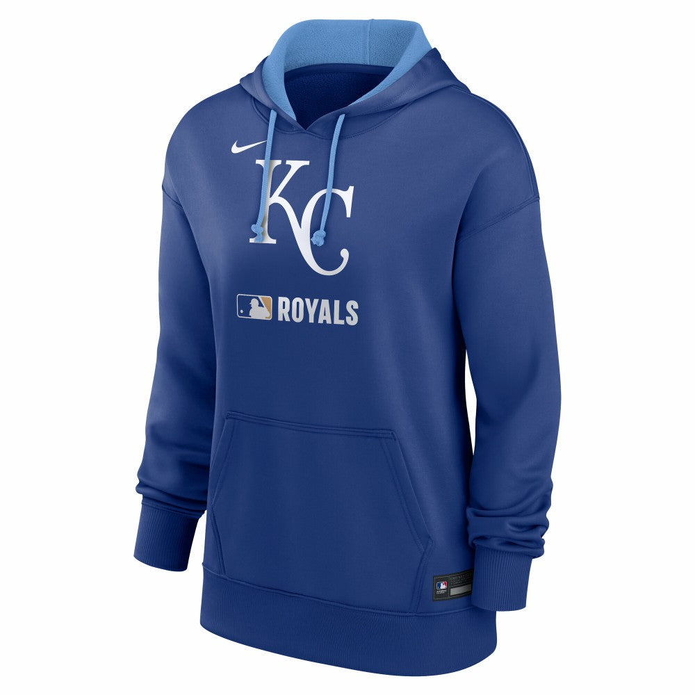 Kansas City Royals Nike Women's Authentic Collection Therma-FIT Hoodie - Royal Hoodies