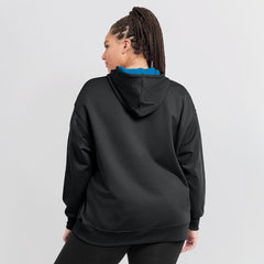 Miami Marlins Nike Women's Authentic Collection Therma-FIT Hoodie - Black Hoodies