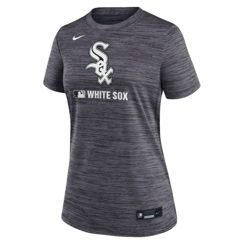 Chicago White Sox Nike Women's Authentic Collection Velocity Dri-FIT T-Shirt - Black T-shirts